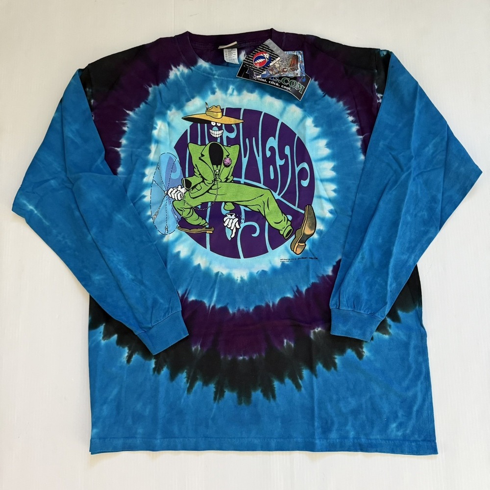 Vtg 2003 *NWT* Grateful Dead Shakedown Street The Joker Liquid Blue T Shirt XL